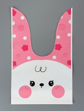 Пакет полиэтиленовый подарочный с ушками «Морской котик», 13?23 см (комплект 20 шт)