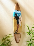 УЦЕНКА Панно «Доска для сёрфа »Сёрфингист« дерево 80×21 см 10927543