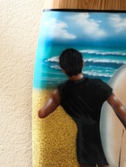 УЦЕНКА Панно «Доска для сёрфа »Сёрфингист« дерево 80×21 см 10927543