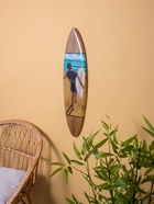 УЦЕНКА Панно «Доска для сёрфа »Сёрфингист« дерево 80×21 см 10927543