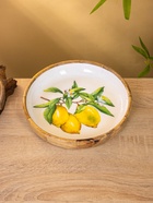 УЦЕНКА Блюдо «Лимоны» дерево манго 25×25×4.5 см - Фото 5