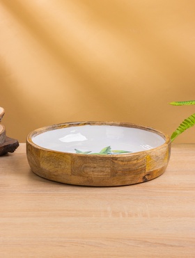 {{photo.Alt || photo.Description || 'УЦЕНКА Блюдо «Лимоны» дерево манго 25.5×25.5×6 см'}}