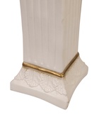 УЦЕНКА Колонна декоративная «Античная», бело-золотой, 64×25.5 см - Фото 6