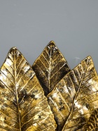 УЦЕНКА Подставка для мелочей «Пара ежей на тарелке из листьев», под золото, 24×24×6.5 см - Фото 8