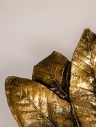 УЦЕНКА Подставка для мелочей «Пара ежей на тарелке из листьев», под золото, 24×24×6.5 см - Фото 9