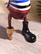 УЦЕНКА Сувенир «Утка-пират» дерево 45 см 10927558