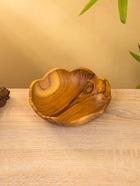 УЦЕНКА Тарелка 17×17×5 см, тиковое дерево 10927559