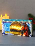 Купюрница подарочная «биткоин с конём: Богатства», 18×9.5×3.5 см - Фото 4