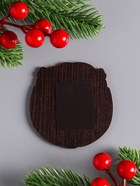 Магнит на холодильник «Новогодняя подкова с конём. Веселья и радости», 7×7 см - Фото 4