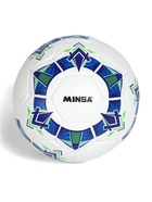 Футбольный мяч Minsa FB100 HS, ручная сшивка, 32 панели, размер 5 - Фото 1