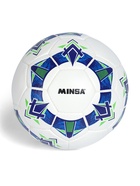 Футбольный мяч Minsa FB100 HS, ручная сшивка, 32 панели, размер 5 - Фото 5