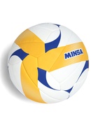 Волейбольный мяч Minsa VB500 DMS, машинная сшивка, 18 панелей, размер 5 - Фото 2