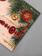 Пакет подарочный новогодний ламинированный, «Атмосфера Нового Года», 26×12×32 см - Фото 4