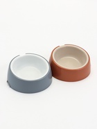 Лего-миска ALTA для животных с наклоном 0.3 л СЕРАЯ (комплект 2 шт) - фото 60866512