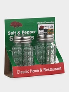 Набор для специй Доляна «Квадраты», солонка, перечница 100 мл, стекло, прозрачный - фото 7728975