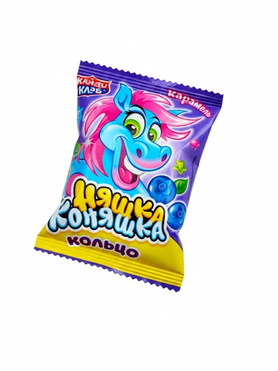 Карамель «Няшка Коняшка кольцо», ассорти, 10 г