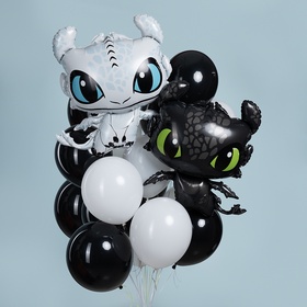 Воздушный шар фольгированный 32" «Дракон»