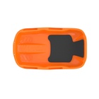 Санки с мягкой сидушкой «Комета», оранжевые 74×43 см - Фото 2