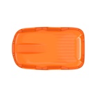 Санки с мягкой сидушкой «Комета», оранжевые 74×43 см - Фото 3