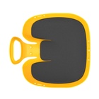 Санки-ледянки с мягкой сидушкой «Вираж», жёлтые, 39×37 см - Фото 2