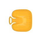 Санки-ледянки с мягкой сидушкой «Вираж», жёлтые, 39×37 см - Фото 3