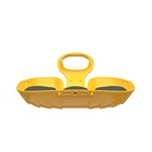 Санки-ледянки с мягкой сидушкой «Вираж», жёлтые, 39×37 см - Фото 6