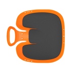 Санки-ледянки с мягкой сидушкой «Вираж», оранжевые, 39×37 см - Фото 2