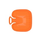 Санки-ледянки с мягкой сидушкой «Вираж», оранжевые, 39×37 см - Фото 3