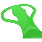 Санки-ледянки «Скороход», зелёные, 65×42 см - Фото 5