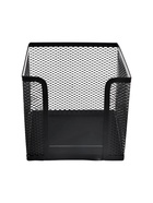 УЦЕНКА Подставка для бумажного блока большая сетка металл черная - Фото 4