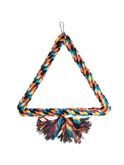 Игрушка для птиц «Треугольник», 20×25 см