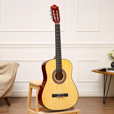 УЦЕНКА Гитара классическая Music Life GQD-H38Y, бежевая, 97 см
