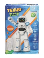 УЦЕНКА Робот радиоуправляемый «Техно-бот», работает от аккумулятора, сенсор, запись SL-06232 1047 - Фото 7