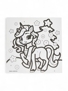 Сияющая фреска новогодняя «Лошадка с ёлочкой», набор для творчества - Фото 4