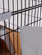 УЦЕНКА Клетка для шиншиллы «Пижон» №10, разборная, 58×40×88, бежевая - Фото 12