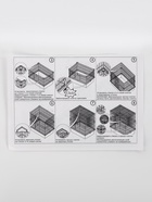 УЦЕНКА Клетка для шиншиллы «Пижон» №10, разборная, 58×40×88, бежевая - Фото 21