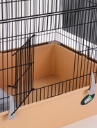 УЦЕНКА Клетка для шиншиллы «Пижон» №10, разборная, 58×40×88, бежевая - Фото 6