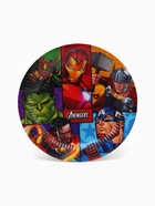 Набор бумажной посуды 10 персон: стакан, тарелка, скатерть, Мстители - Фото 11