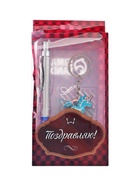 УЦЕНКА Набор подарочный 2в1 (ручка, брелок единорог) микс - Фото 6