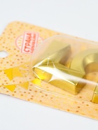 УЦЕНКА Свеча в торт на шпажке «Грань», цифра 5, золотая, 5 см - Фото 6