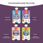 Wanpy Cat Лакомство для кошек Мясной мусс из утки и тыквы 90 г 10916467 - фото 842851