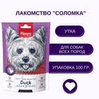 Wanpy Dog утиная соломка 100 г 10916497 - фото 842952