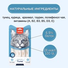 Wanpy Cat Лакомство для кошек "нежное пюре" из тунца 25 шт х14 г 10916505 - фото 842982