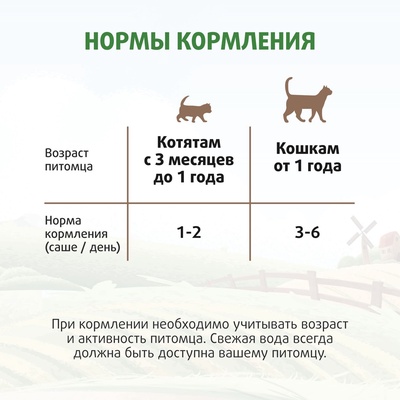 Крем-лакомство Ферма кота Федора для кошек и котят с уткой 4 шт. × 15 г
