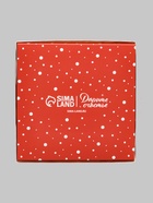 Коробка под 4 конфеты новогодняя «Снегири», 10.5×10.5×3.5 см 10864613