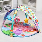 УЦЕНКА Развивающий коврик с дугами «Слоник», 5 игрушек, размер 70×53 см 10928534