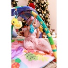 УЦЕНКА Развивающий коврик с дугами «Слоник», 5 игрушек, размер 70×53 см 10928534