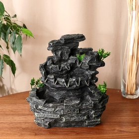 {{photo.Alt || photo.Description || 'УЦЕНКА Фонтан «Прохлада» водопад, 11×18×23 см (с подсветкой, без шарика)'}}