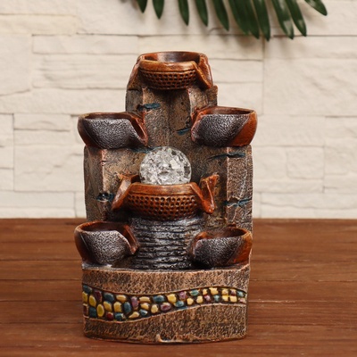 УЦЕНКА Фонтан «Аида» 17×15×27 см (с подсветкой)