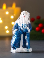 Свеча декоративная «Дед Мороз», 45×88, синий 10898487